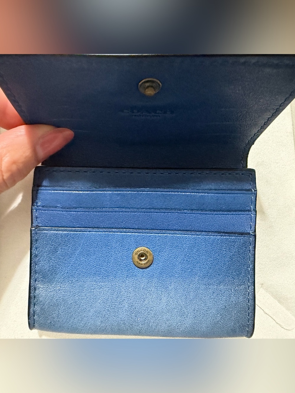 Vintage Coach Mini Wallet - Picture 3 of 6
